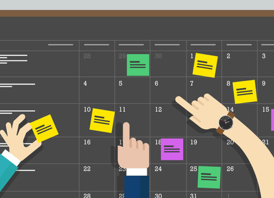What is a content calendar and what does it do?