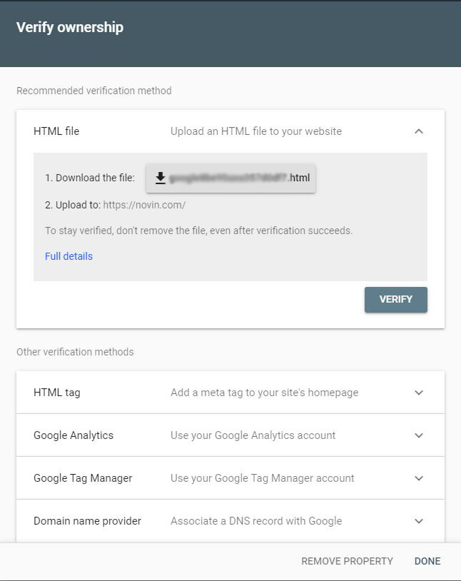 how to Add website to Google Search Console