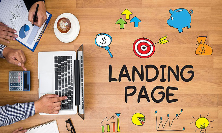 What is landing page?