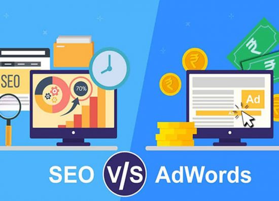 What is the difference between SEO and Google Adwords?